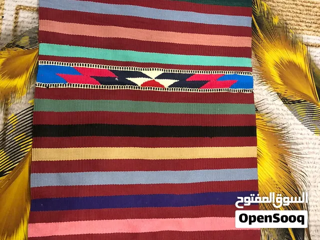 بساط صون تراثي فاخر – ألوان مميزة وطول كبير(صوف) صناعه يدويه وشغل ثقيل بحاله ممتازه عدد3 اقرا الوصف