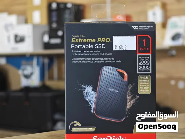 San desk Extereme pro portable SSD ( 1TB, 2TB, 4TB)