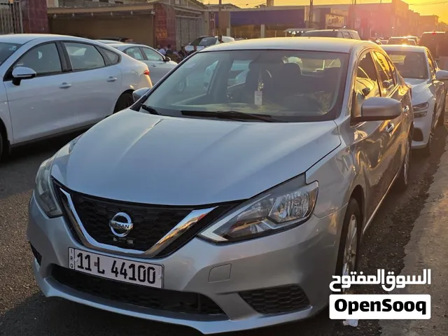 نيسان سنترا موديل 2019 لوحات بغداد السيارة وارد امريكي كلين تايتل ((( ملاحظة: السيارة بنزين )))