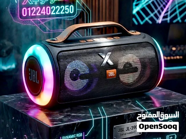 مكبر صوت محمول بلوتوث بأضائة متعددة rgb jl390