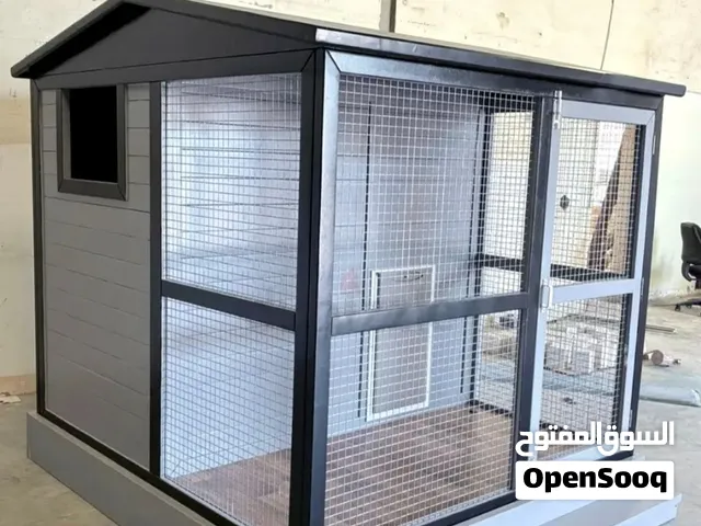 بيت مع مكيف للحيوانات الاليفه Premium Air-Conditioned Dog/Cat House – 2×2m – Canadian Wood