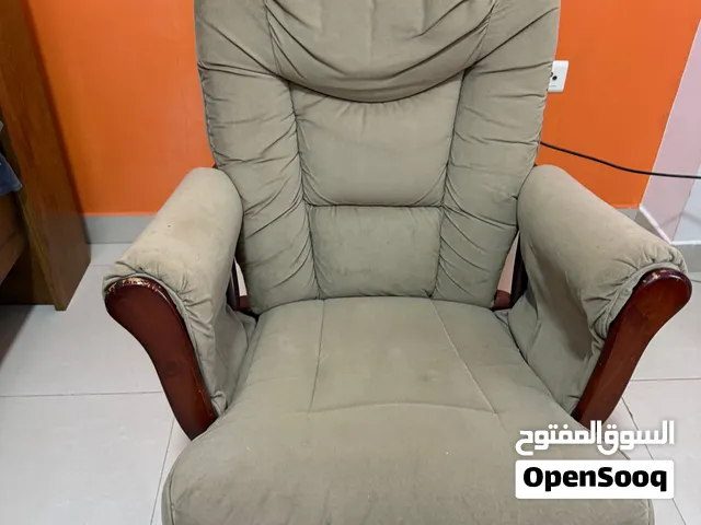 Easy chair with leg rest