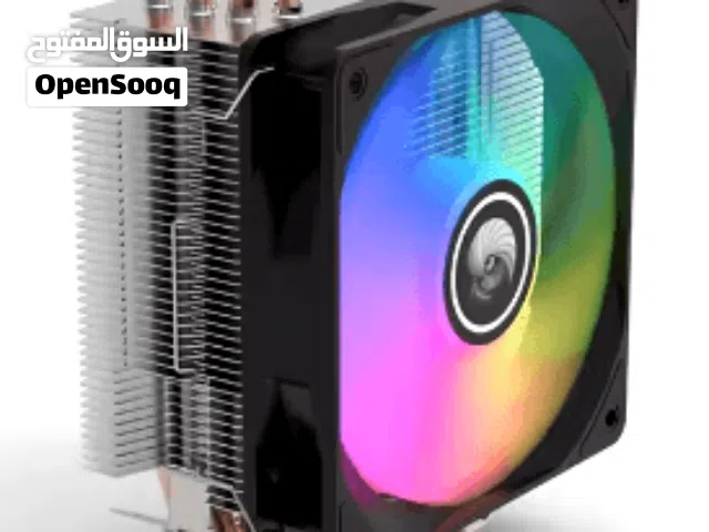 مبرد هوائي احترافي ملون للمعالجات DARKFLASH S60 120MM FAN RGB CPU COOLER FOR INTEL LGA1700 - AMD