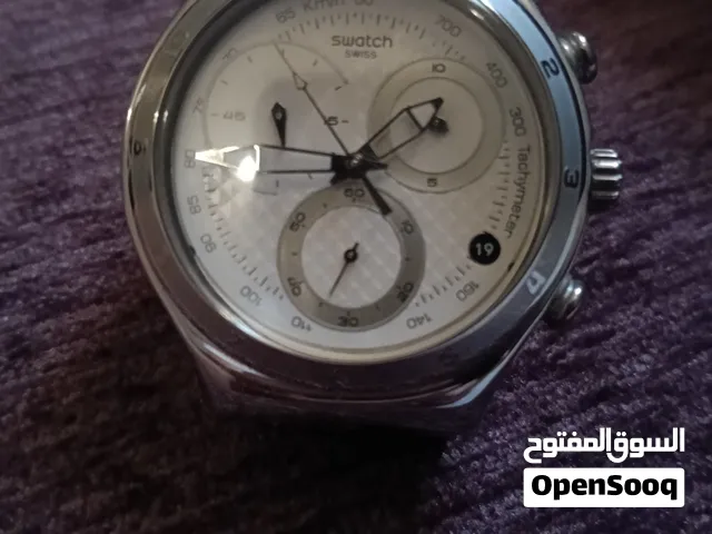 ساعة سواتش كالحديدة