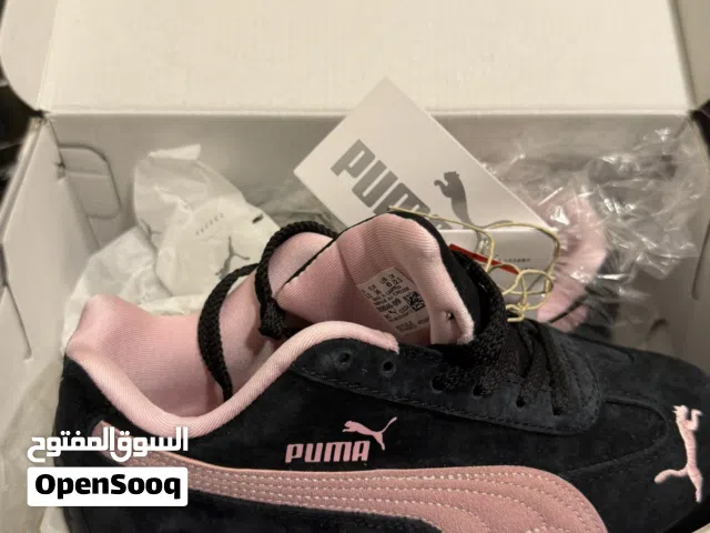 PUMA Speedcat Go OG Sneakers Black/Light Pink For Men/Women/Students