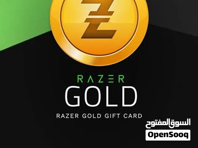 بطاقات ريزر جولد امريكي و عالمي