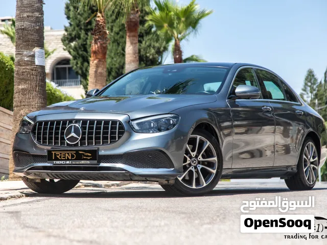 Mercedes E200 2021   السيارة وارد المانيا و مميزة جدا
