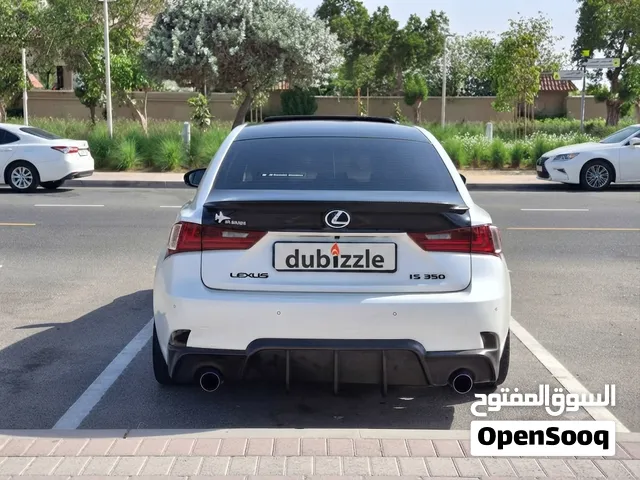 LEXUS IS 350 GCC WHITE COLOR