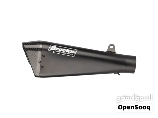 Brocks Penta Carbon Performance Motorcycle Exhaust System Matte Black - 875685