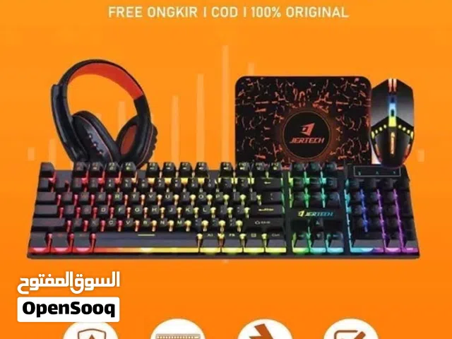 سماعه+كيبورد+وباد ماوس+ماوس
