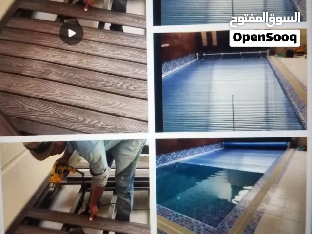 توريدوتركيب غطاء امان المسابح والبرجولات