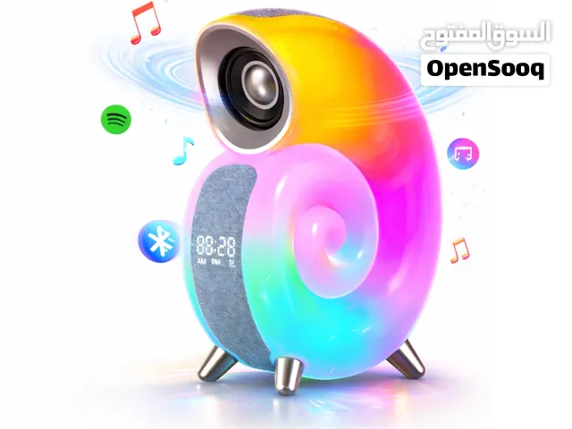 مصباح الموسيقى الذكي الحلزوني