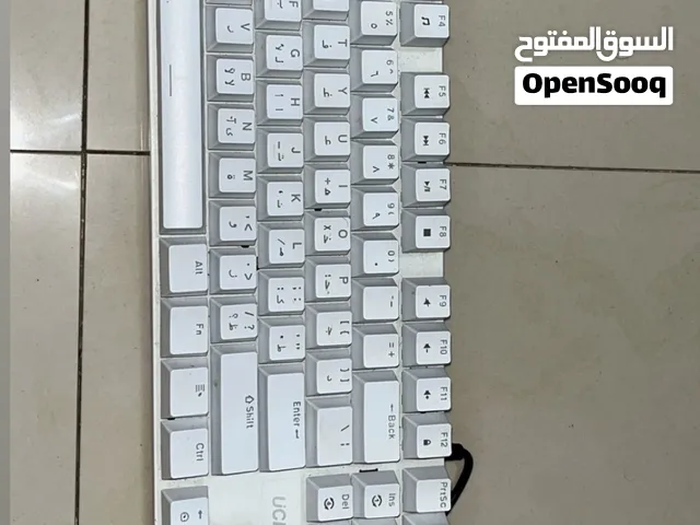 كيبورد قيمنق عربي وانقليزي ميكانيكي بلو سويتش