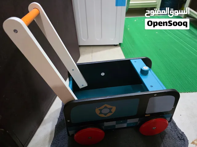 [FOR SALE] Children's Wooden Police Wagon / Walker