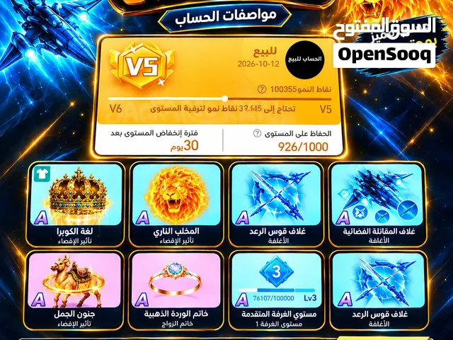 Accounts - Others Accounts and Characters for Sale in Muscat