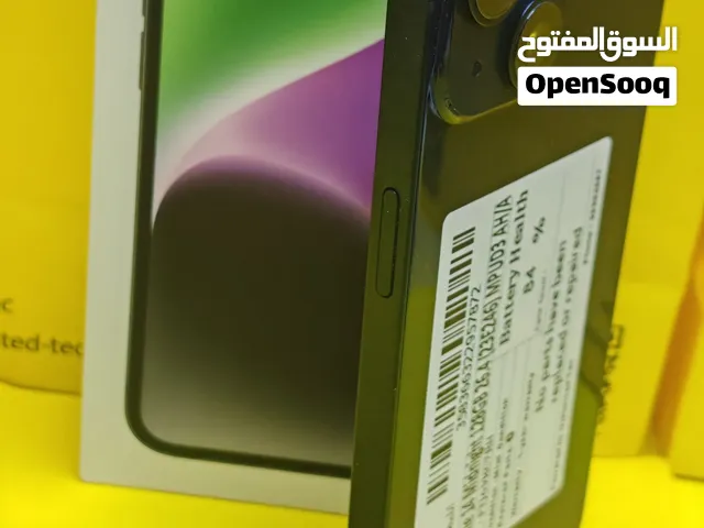 ايفون 14 – سعة 128 جيجا – أسود بالكرتون بطارية 84% مستعمل كالجديد