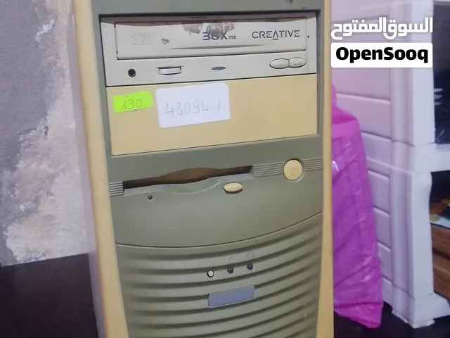 كمبيوتر مكتبي قديم للبيع - مناسب لقطع الغيار أو الترميم
