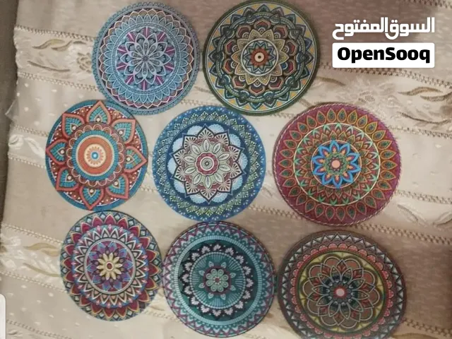 8 قطع من مساند الاكواب الماندرا