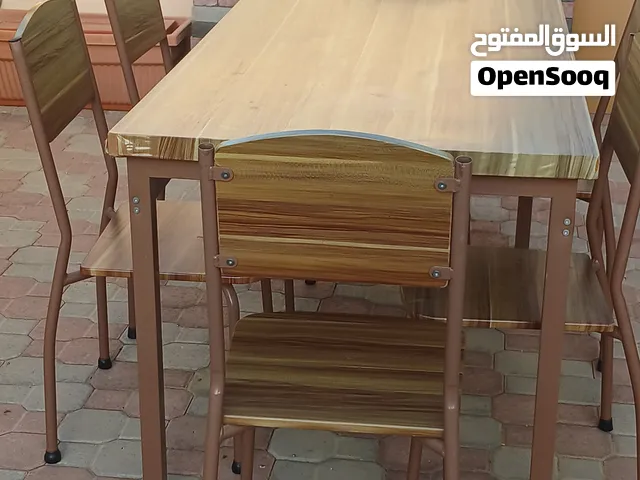 طازلة سفرة مع 6 كراسي