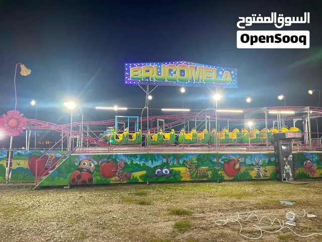 Used Brucomela ride for sale, 6 cars with a capacity of 24 people