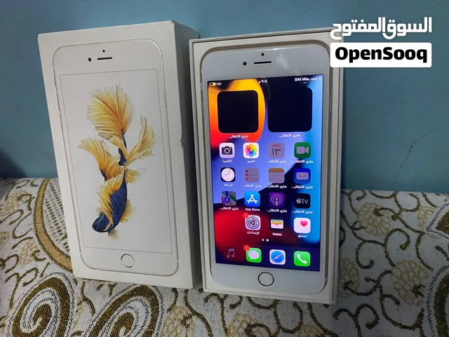 ايفون6s plus 128جيجا للبيع بحاله ممتازه جدا منزل السعر لسرعه البيع