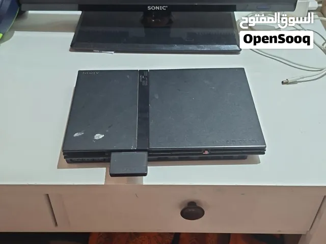 بلايستيشن 2 slim للبيع مع جوج مانيطات اوريجينال