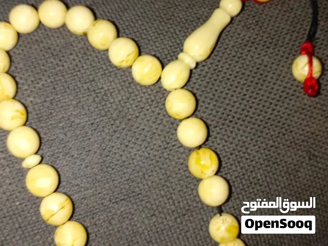 مسبحة كهرمان طبيعي بولندي  سعرها 75 الف