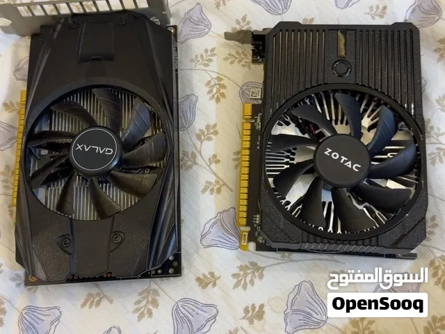 كرتين شاشه 1050tiوكيس مع المذريورد مع معالج i5و مروحه.  وقابل للتفاوض