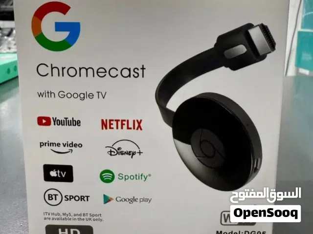 كروم كاست Google TV – جوده ممتازه الكميه محدوده سارع بالطلب