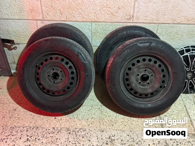جنط 15 اربع جنطات مع كوشوك كويس مع طاسات جداد