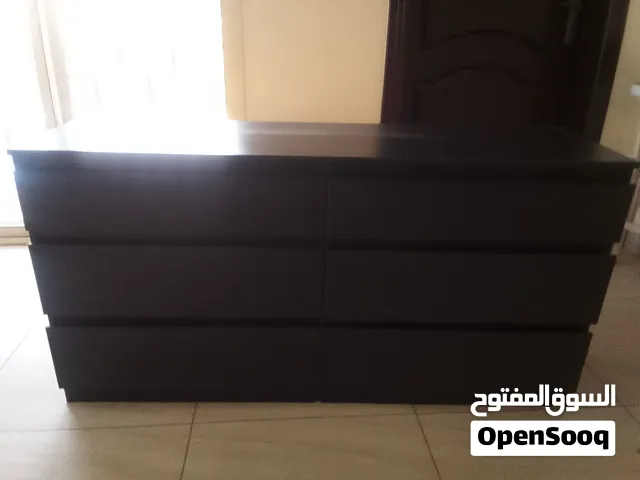 كبت ب 6 ادراج من ايكيا لون اسود شبه جديد ونظيف للبيع
