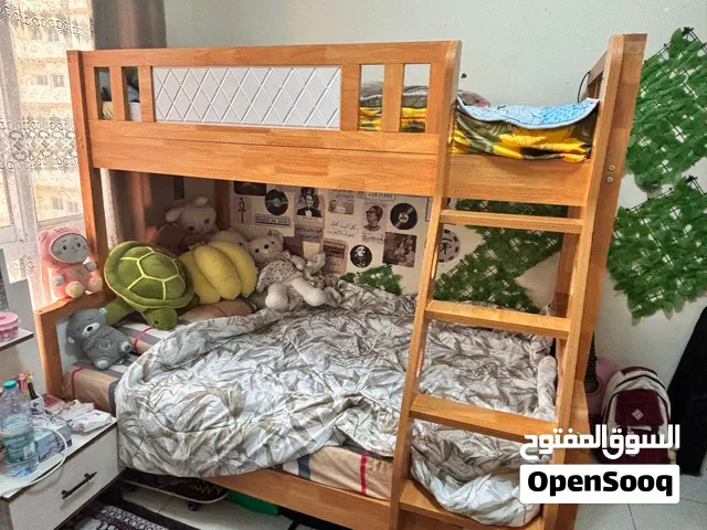 سرير طابقين خشب قوي