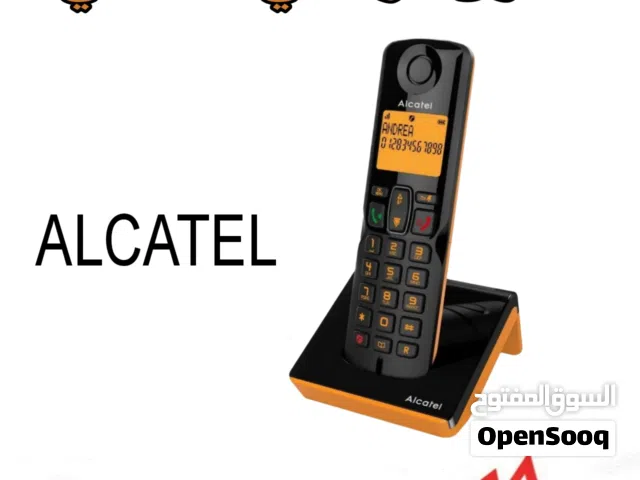 تلفون ارضي لاسلكي نوع ALCATEL