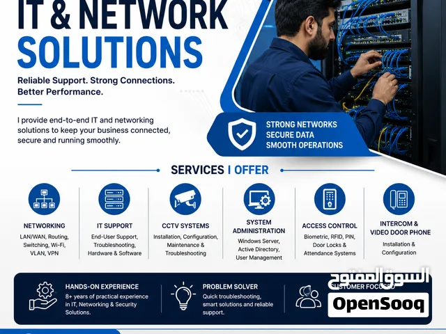 IT support & cctv technician