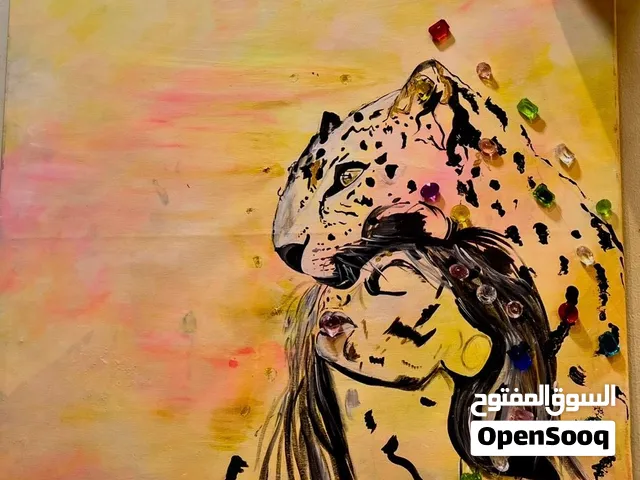 لوحات بريشة فنانه
