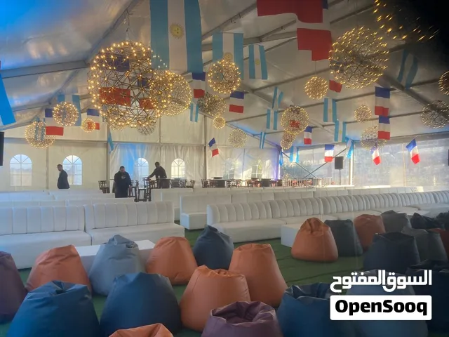كراسي وطاولات صيني وستانلس شبك وفنتج وستولز للبيع