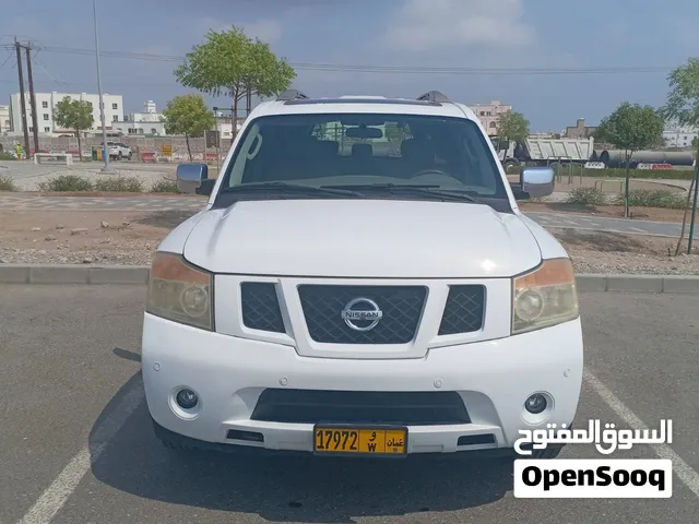نيسان ارمادا 2009 ممشى بسيط جدا واستخدام رجل كبير بالسن