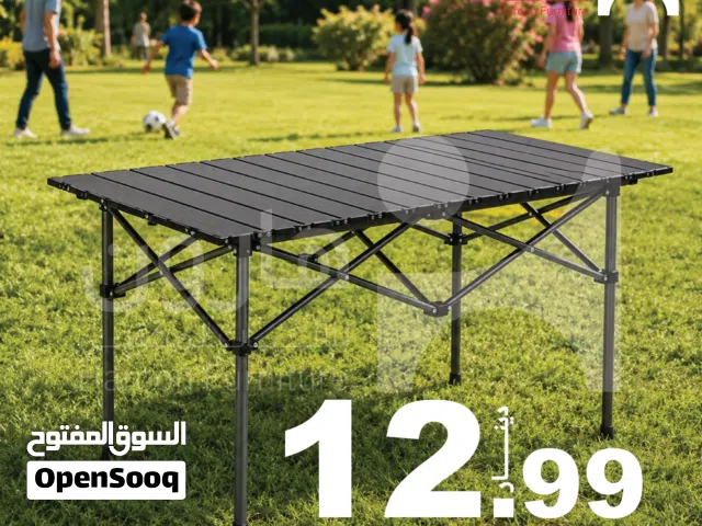 طاولة الرحلات العملية سهلة الحمل والتركيب فقط 12.99