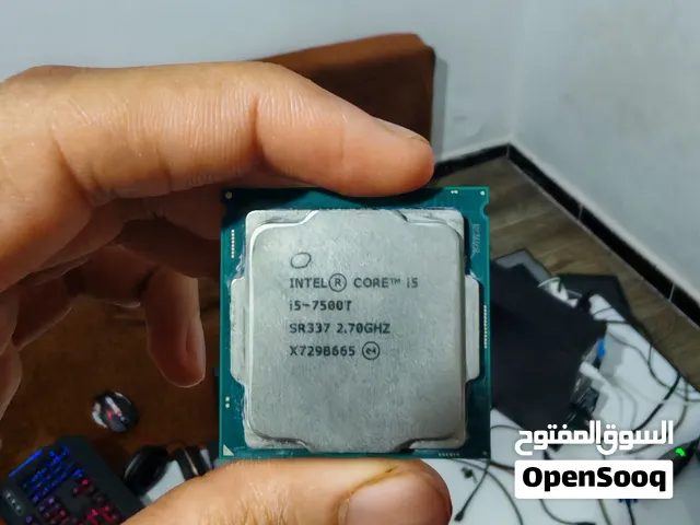 معالج i5 7500t للبيع بي 240 المعالج نضيف