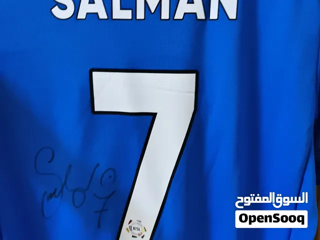 signed jersey by mr salman al faraj