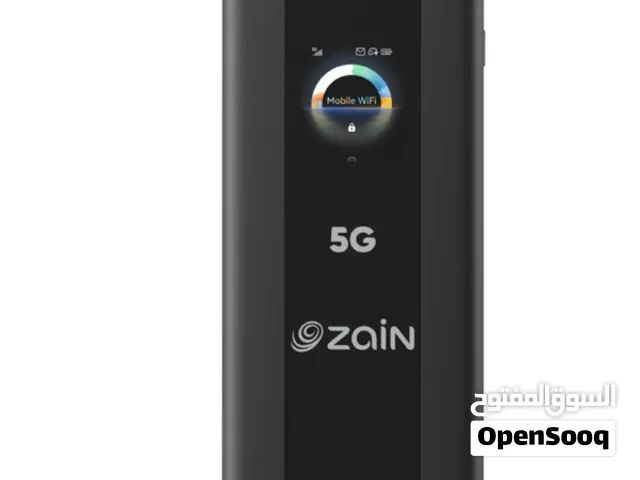 راوتر محمول برو 5 بتقنية 5G وواي فاي من زين - اصدار باللون الاسود
