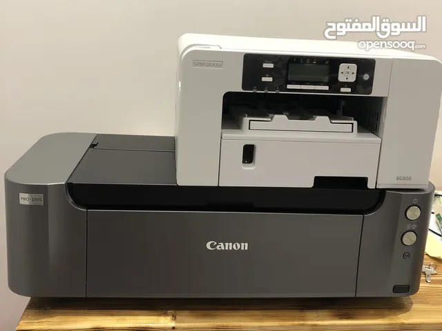 فرصة طابعتين احترافية الي حاب يبدأ مشروع طباعة