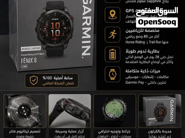 Garmin Fenix 8 51mm MicroLED Sapphire
