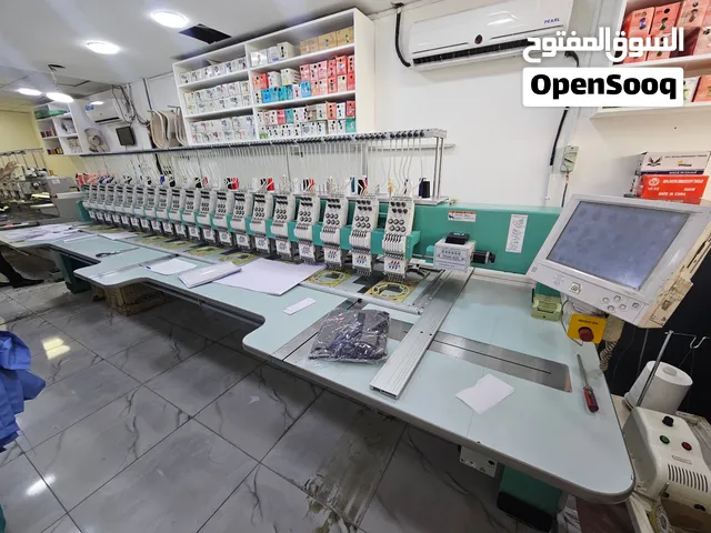 EMBROIDERY MACHINE AVAILABLE FOR LEASE .