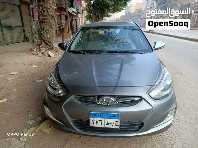 هونداي اكسنت ار بي موديل 2015 ماشيه قليل
