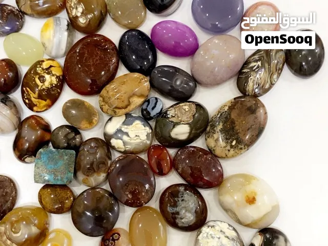 مجموعه راقيه ونخبه فريده من جميع انواع العقيق الطبيعي