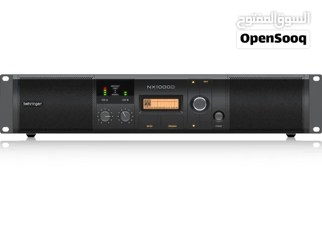 Digital Power Amplifiers, Sound Processors, Crossovers, Sound Mixers