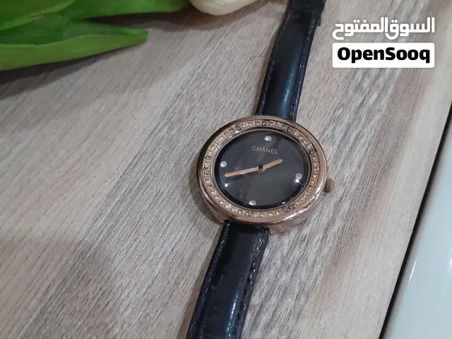ساعة CHANEL ستاتي ماكنه ياباني مميزه بسعر حرق