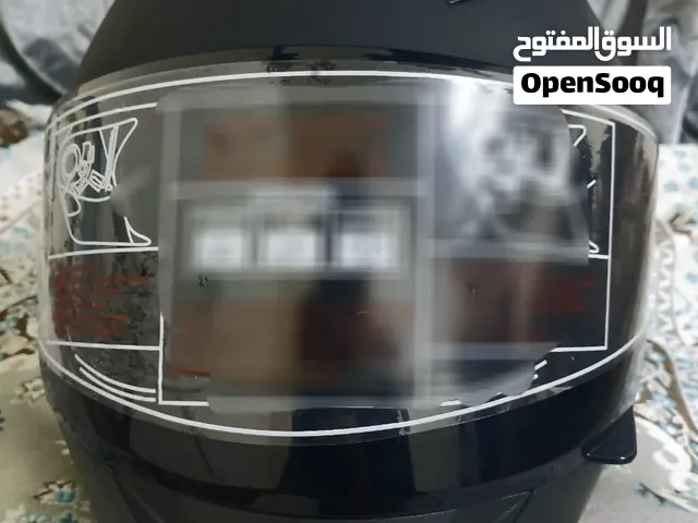 خوذة دراجة نارية GIKE أصلية - مقاس XXL - جديدة تماماً (أسود مطفي)