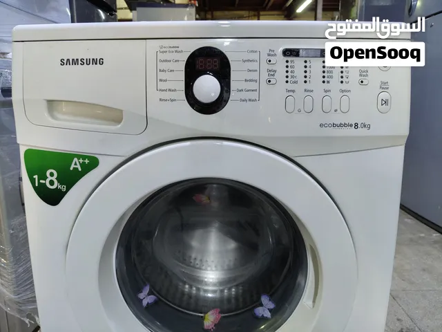 Samsung 8 Kg EcoBubble Technology Washing Machine – Excellent Condition